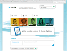 Tablet Screenshot of ecasals.net